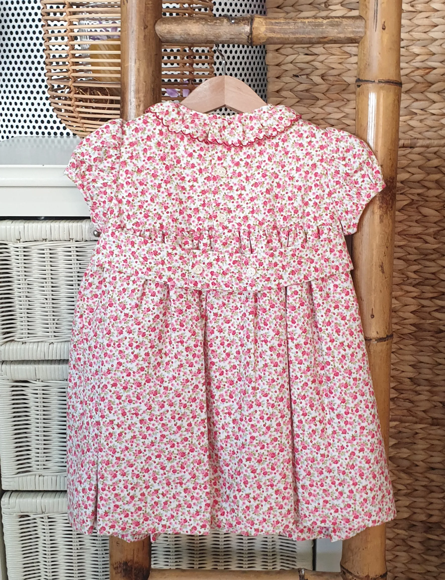 A Vestido niña liberty punto smock R190577