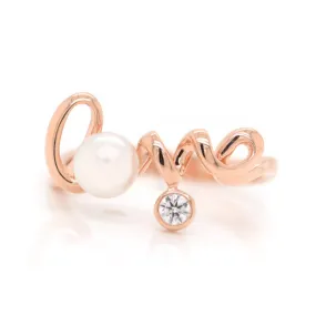 Anillo Contemporary LOVE - Oro 18k rosa - 5.5mm