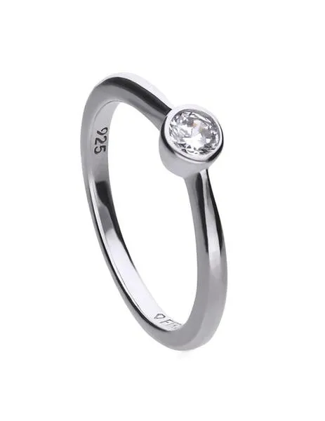 anillo diamonfire solitario carats biselado 16