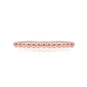 Anillo M&M's BEADS - Oro 18k rosa