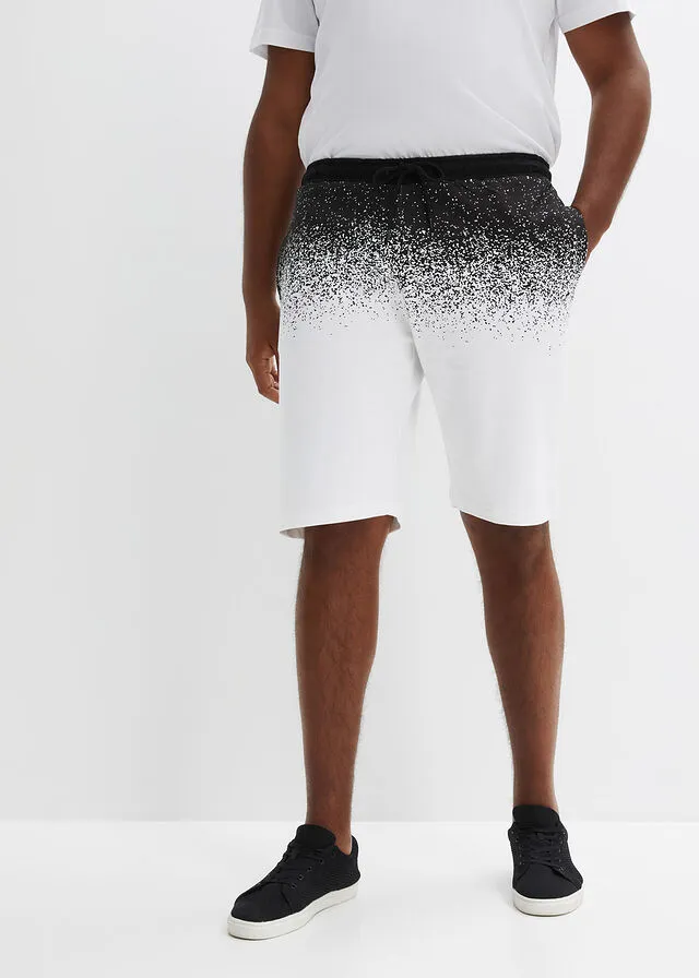 Bermudas de chándal Blanco-negro