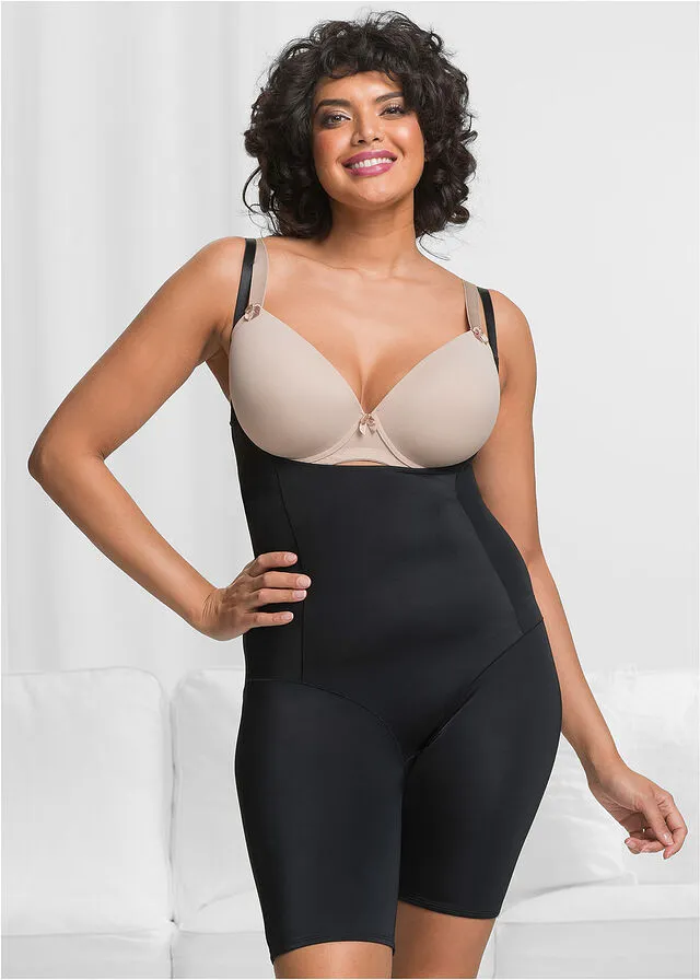 Body moldeador con efecto reductor medio Beige-arena