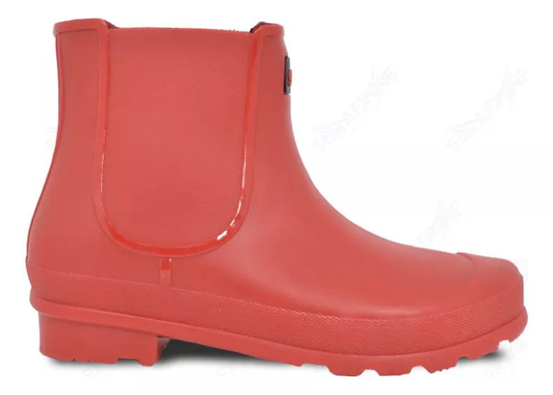 Bota De Lluvia Corta Impermeable De Mujer Gummi Welli Gotta