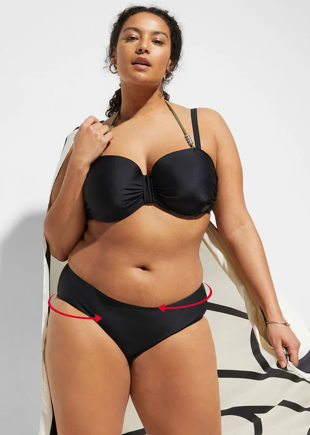 Braguita de bikini Negro