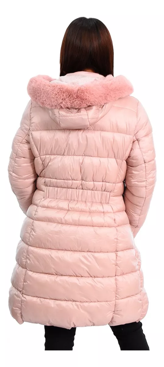 Campera Mujer Larga Inflable Impermeable Importada Booty