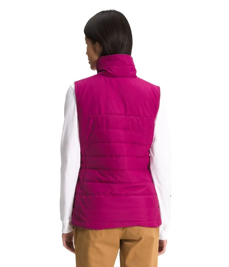 Chaleco Mossbud Insulated Reversible Térmico Morado Mujer