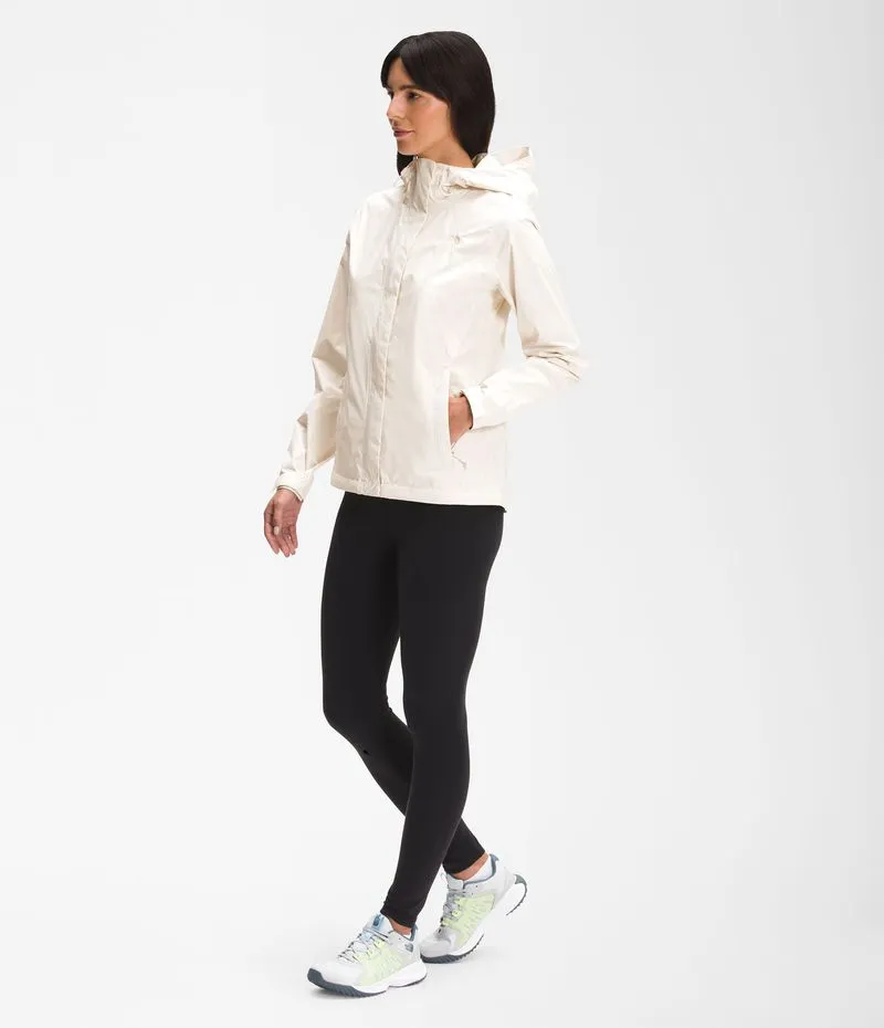 Chaqueta Venture 2 Impermeable Blanca Mujer The North Face