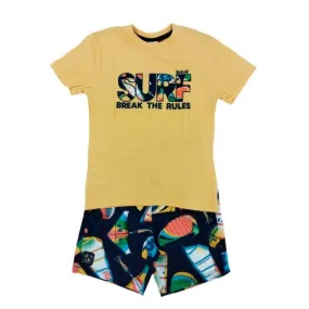 Conjunto niño Boboli punto estampado surf