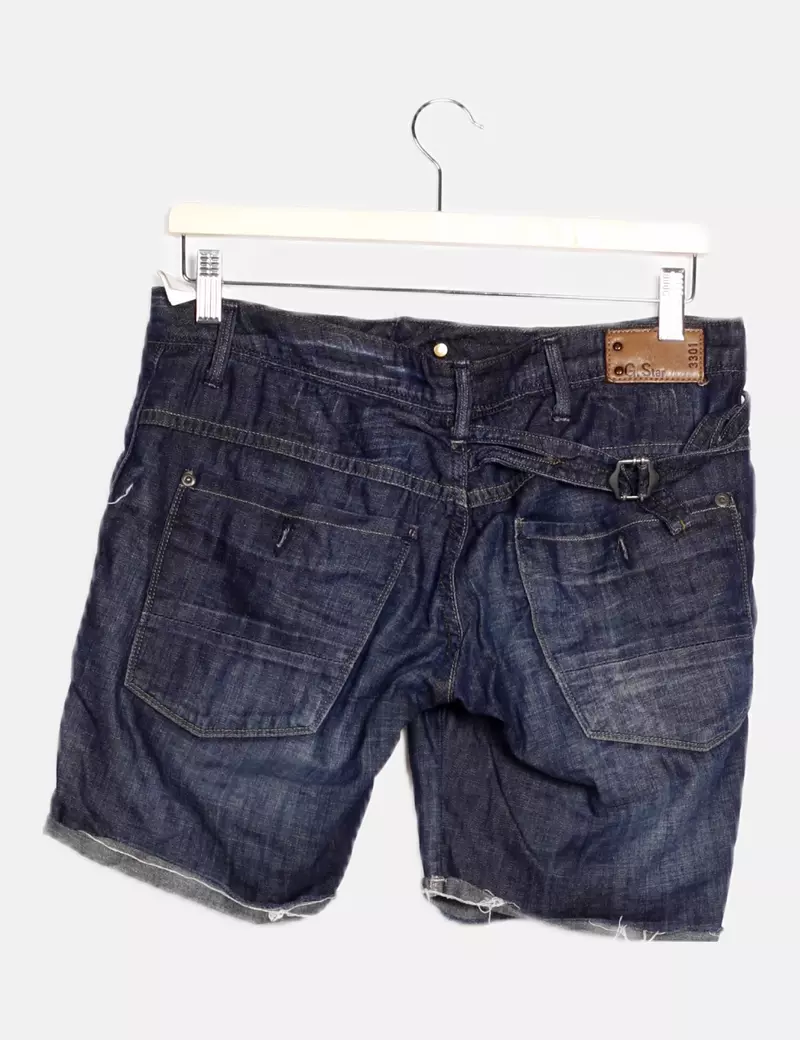 G-Star Raw Short denim azul casual