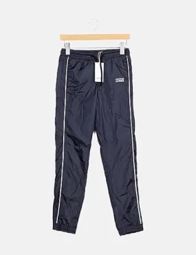 Jack & Jones Pantalón azul marino impermeable