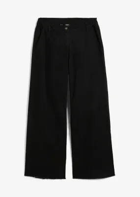 Pantalón de sarga Negro