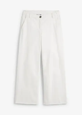 Pantalón de sarga Sarga blanca