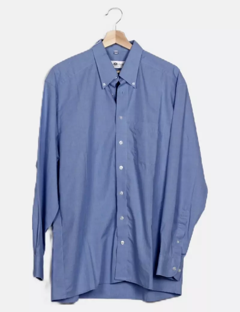 Royal Class Camisa casual azul