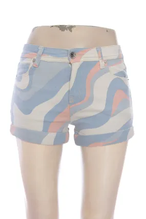 Short color Azul - Bershka