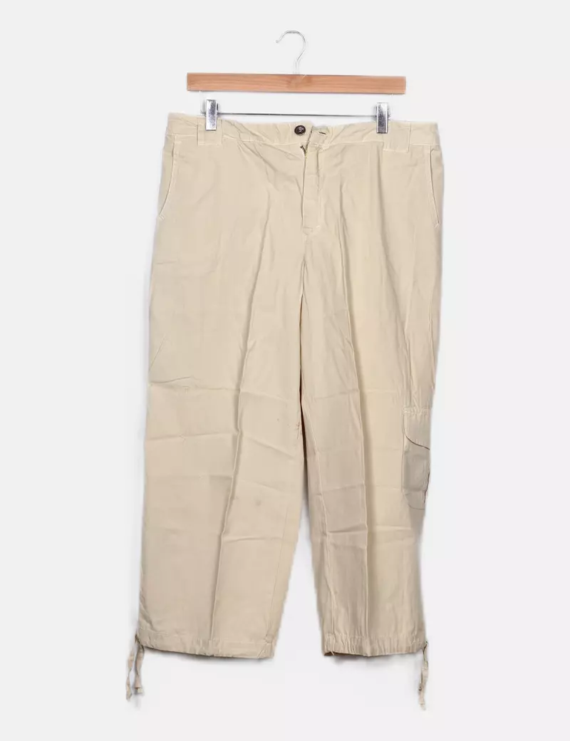 Southern Cotton Pantalón cargo beige casual