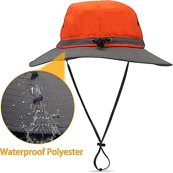 Sun Hat Hombres Mujeres Plegable Anti UV Bucket Hat Impermeable