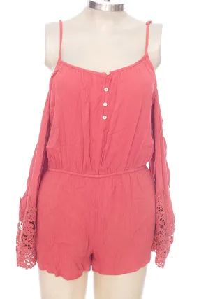 Vestido / Enterizo color Rosado - Forever 21