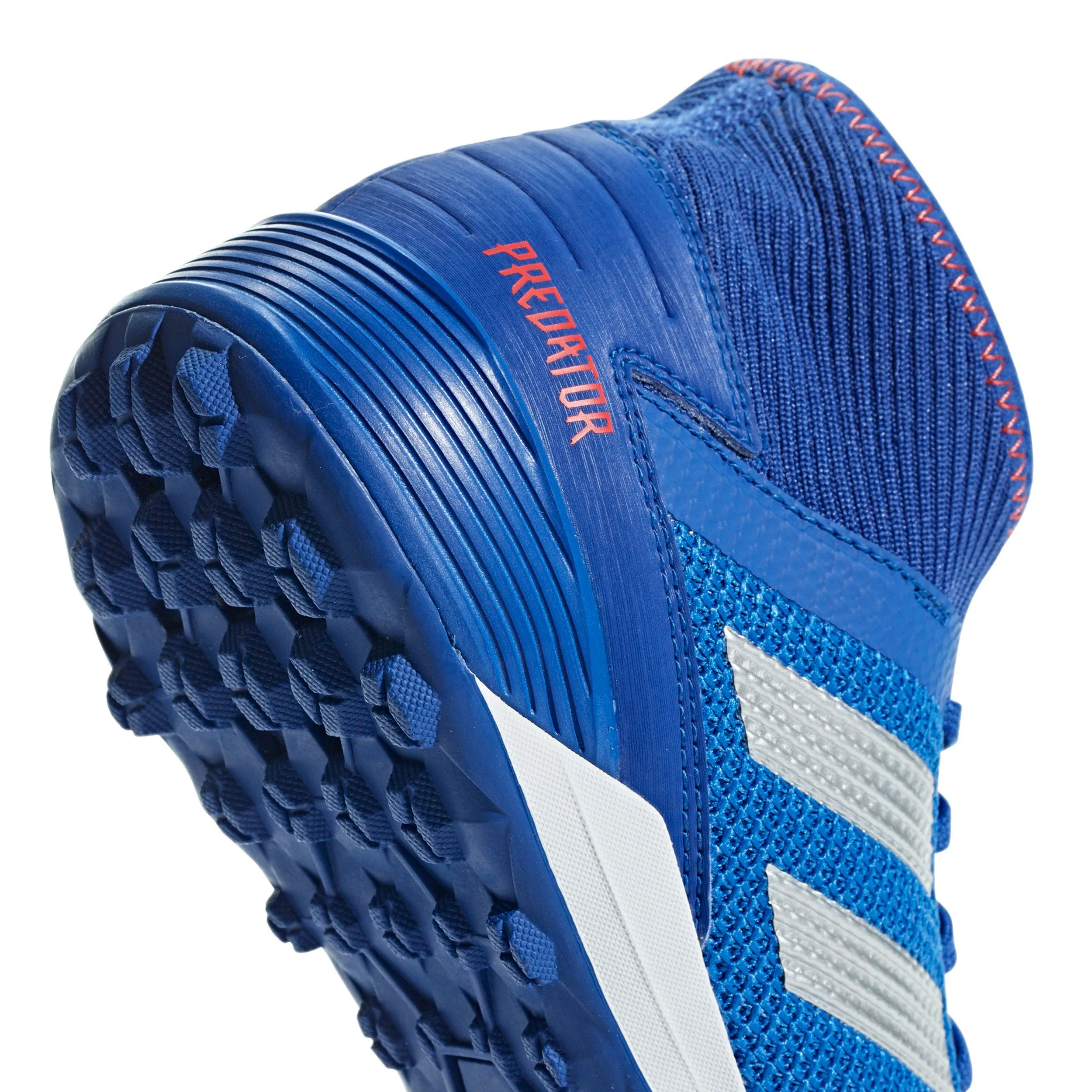 Zapatillas Futbolito Hombre Adidas Predator 19.3 TF Azul/Blanca